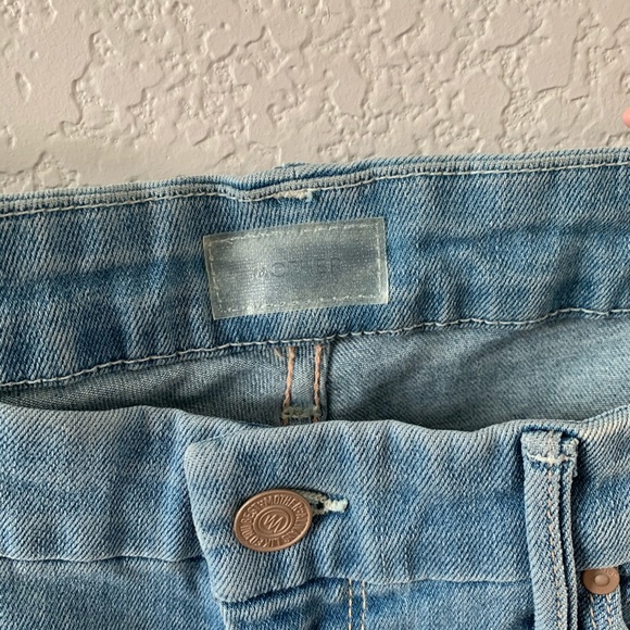 Mother Looker Ankle Fray Denim Jean - Picture 3 of 10